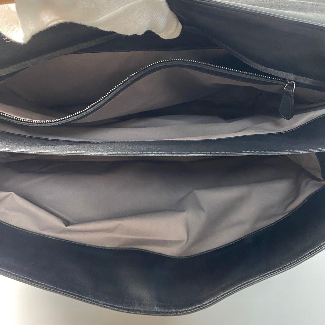Bottega Veneta Business Briefcase Leather Black