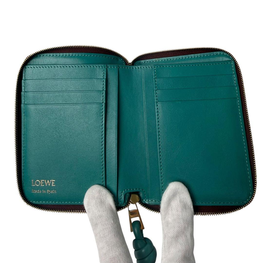 Loewe Knot Compact Zip Around Wallet — view 7