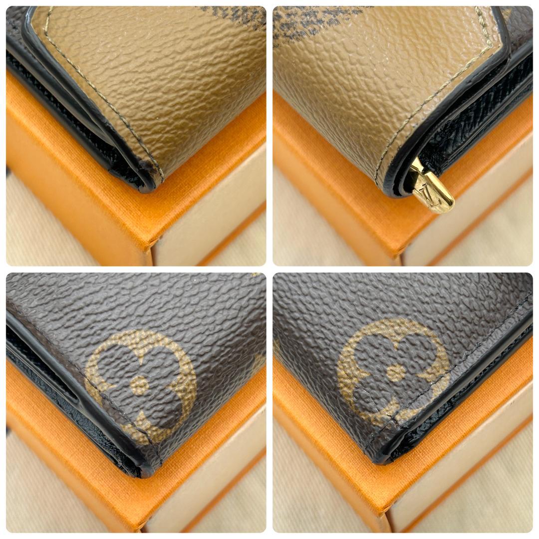 Louis Vuitton Giant Reverse Portefeuille Zoe Fold Wallet