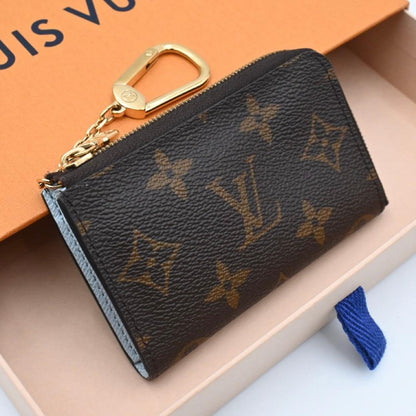 Louis Vuitton Monogram Porte Cles Noah Coin Purse Key Case Brown