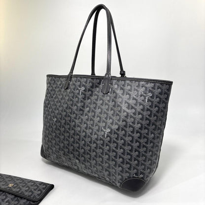 Goyard Super Saint Louis PM Tote Bag Gray — view 2