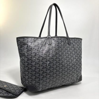 Goyard Super Saint Louis PM Tote Bag Gray — view 3