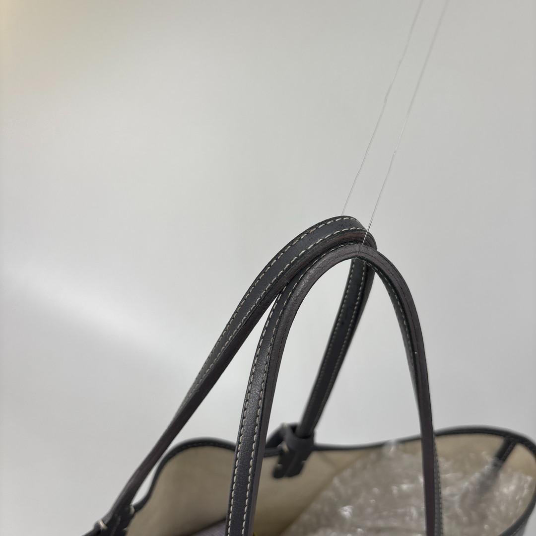 Goyard Super Saint Louis PM Tote Bag Gray — view 6
