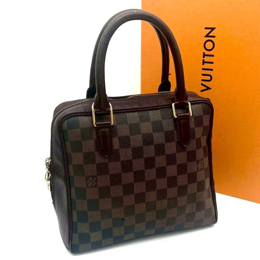 Louis Vuitton Damier Ebene Handbag Brera Brown — view 2