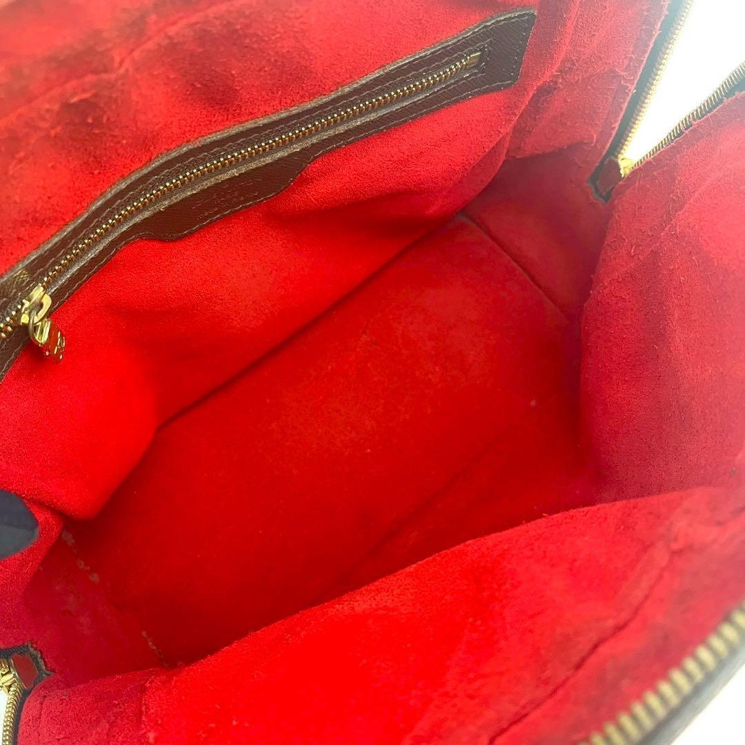 Louis Vuitton Damier Ebene Handbag Brera Brown — view 3