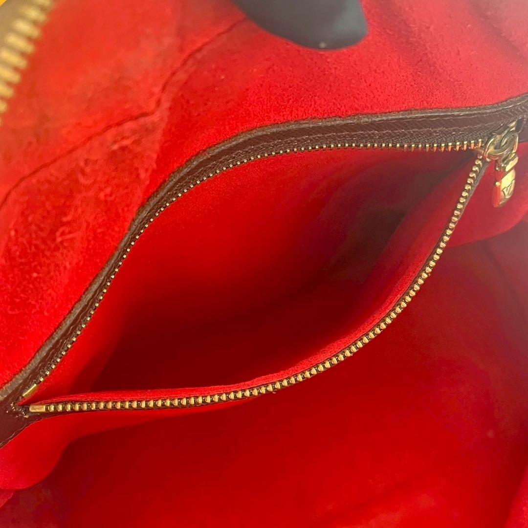 Louis Vuitton Damier Ebene Handbag Brera Brown — view 4