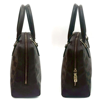 Louis Vuitton Damier Ebene Handbag Brera Brown — view 5