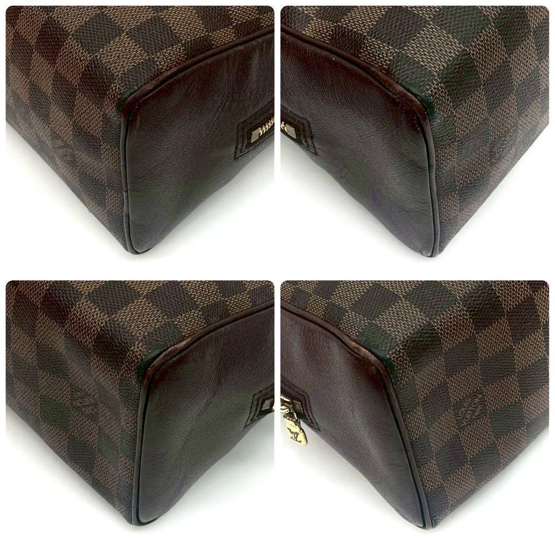 Louis Vuitton Damier Ebene Handbag Brera Brown — view 8