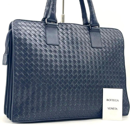 Bottega Veneta Business Bag Briefcase Intrecciato Commuter