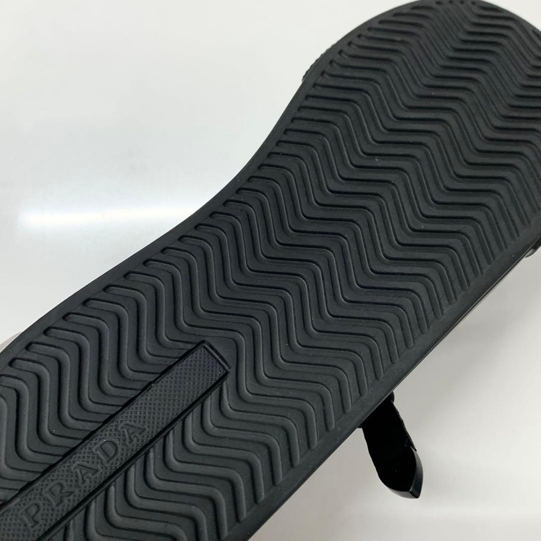 Prada Studded Buckle Logo Studded Belt Sneakers