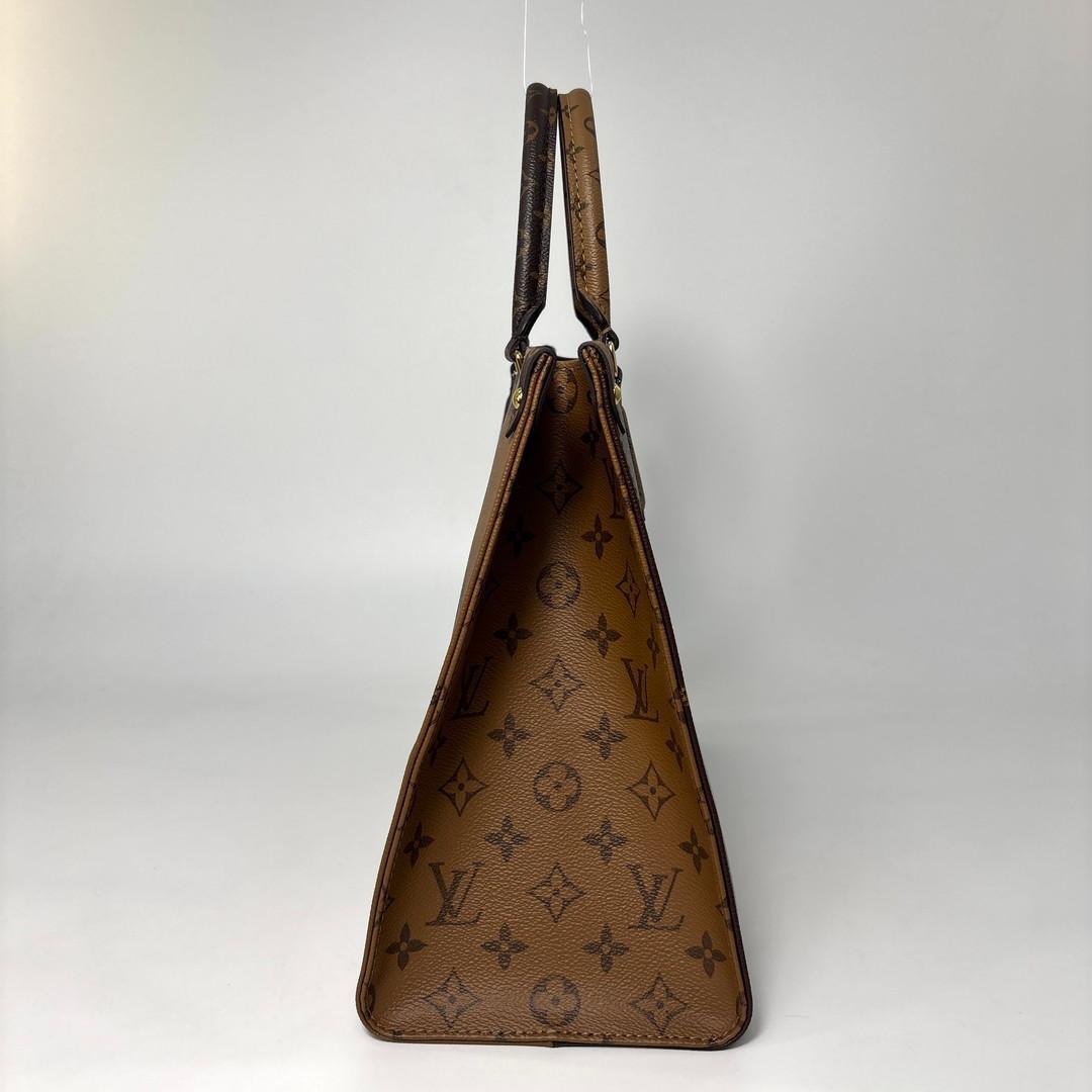 Louis Vuitton on the Go MM Giant Monogram Tote — view 4