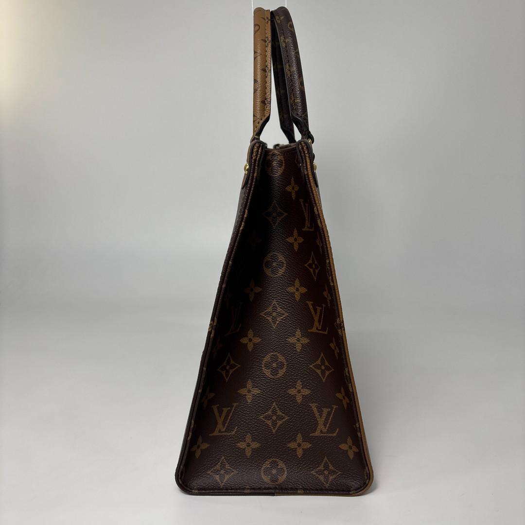 Louis Vuitton on the Go MM Giant Monogram Tote — view 5