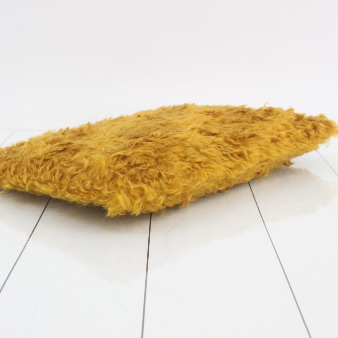 Miu Miu Shearling Fur Clutch Yellow — view 5