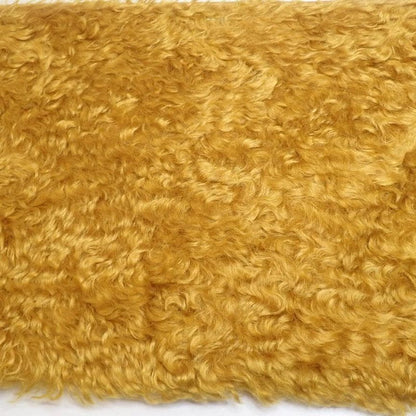 Miu Miu Shearling Fur Clutch Yellow — view 7