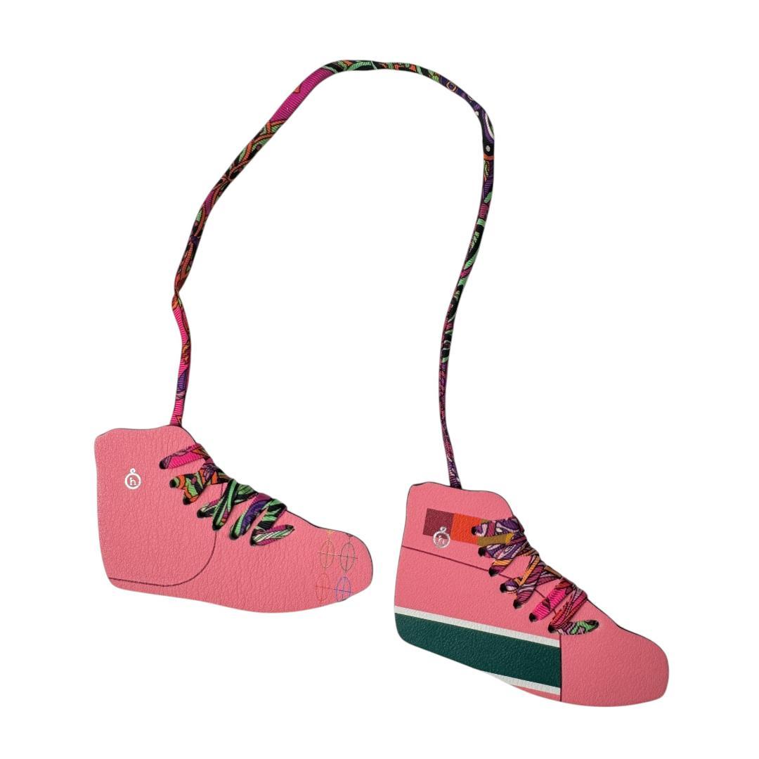 Hermes Petit Ash Sneakers Bag Charm — view 2
