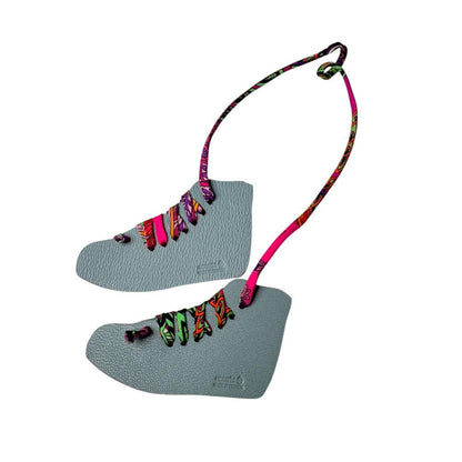 Hermes Petit Ash Sneakers Bag Charm — view 3