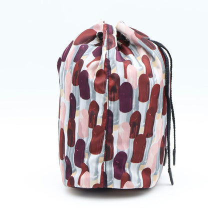 Prada Drawstring Pouch Lip All Over Pattern Tessuto — view 5