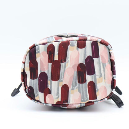 Prada Drawstring Pouch Lip All Over Pattern Tessuto — view 6