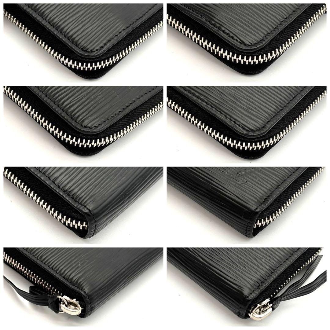 Louis Vuitton Zip Around Wallet Epi Portefeuille Clemence — view 8