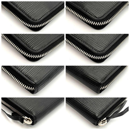 Louis Vuitton Zip Around Wallet Epi Portefeuille Clemence — view 8