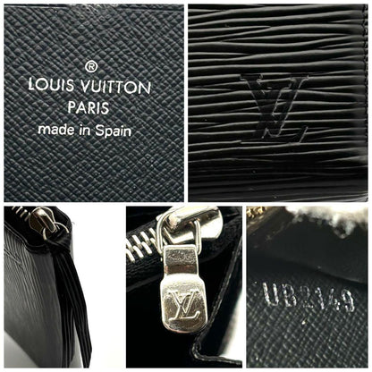 Louis Vuitton Zip Around Wallet Epi Portefeuille Clemence — view 9