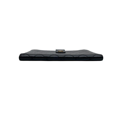 Chanel Bicolor Quilted Lambskin Clutch — view 5