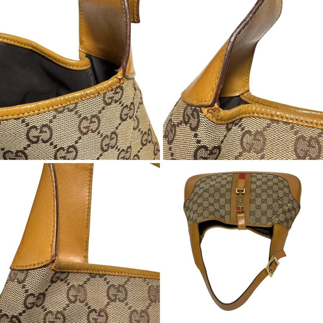 Gucci Jackie Bag Sherry Line GG Canvas Hb05078