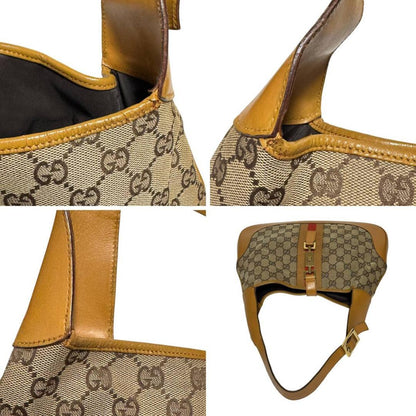 Gucci Jackie Bag Sherry Line GG Canvas Hb05078