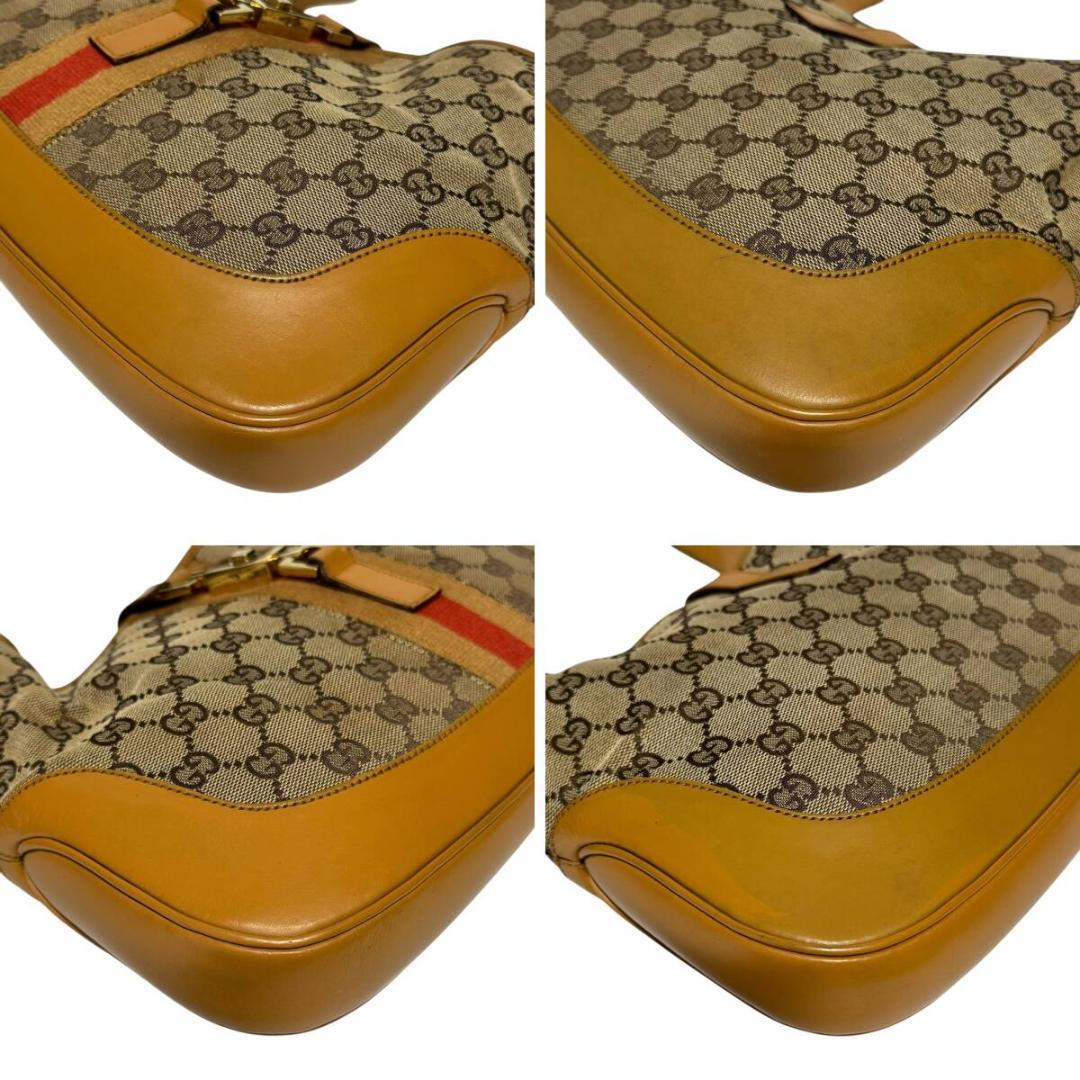 Gucci Jackie Bag Sherry Line GG Canvas Hb05078