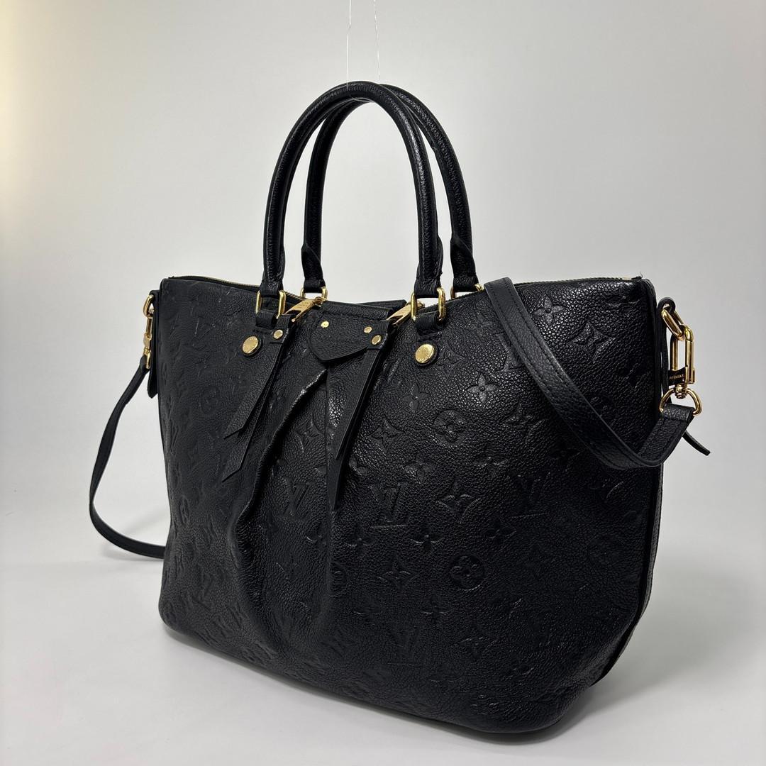 Louis Vuitton Super Monogram Empreinte Mazarine MM Handle Handbag — view 2