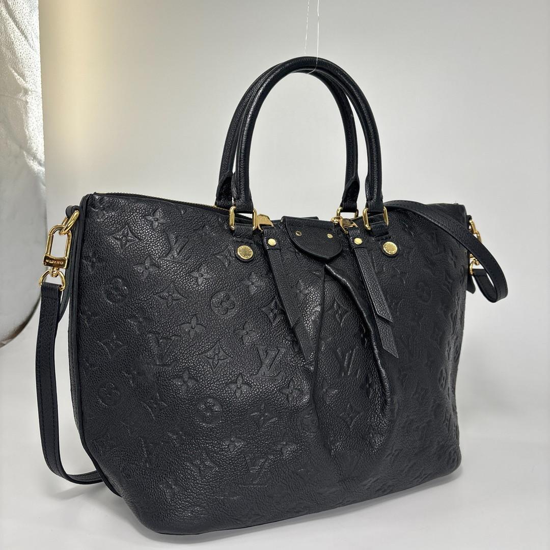 Louis Vuitton Super Monogram Empreinte Mazarine MM Handle Handbag — view 3