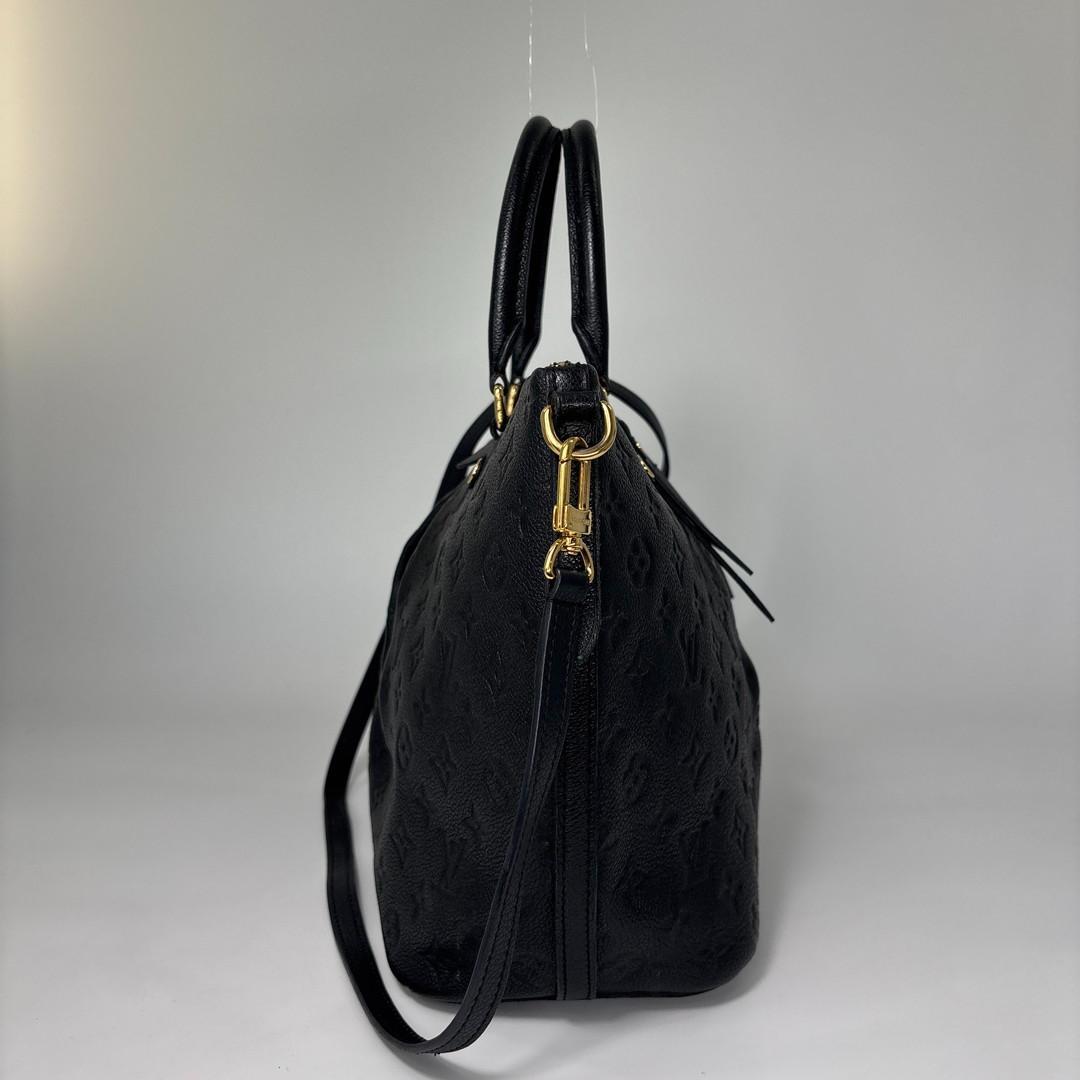 Louis Vuitton Super Monogram Empreinte Mazarine MM Handle Handbag — view 4