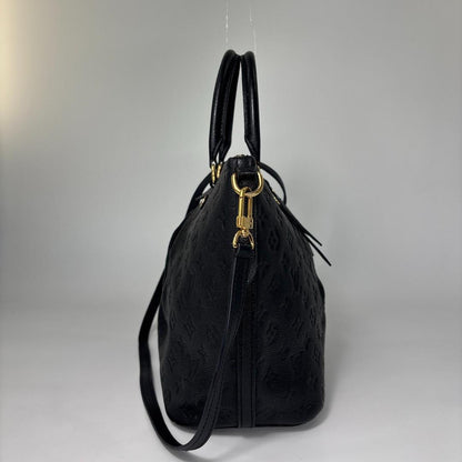 Louis Vuitton Super Monogram Empreinte Mazarine MM Handle Handbag — view 4