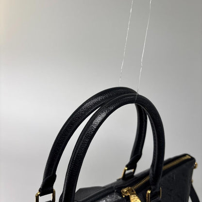 Louis Vuitton Super Monogram Empreinte Mazarine MM Handle Handbag — view 6