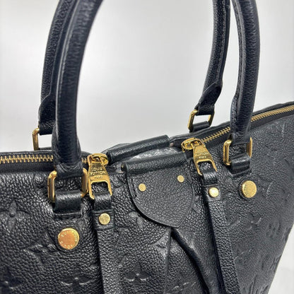 Louis Vuitton Super Monogram Empreinte Mazarine MM Handle Handbag — view 7