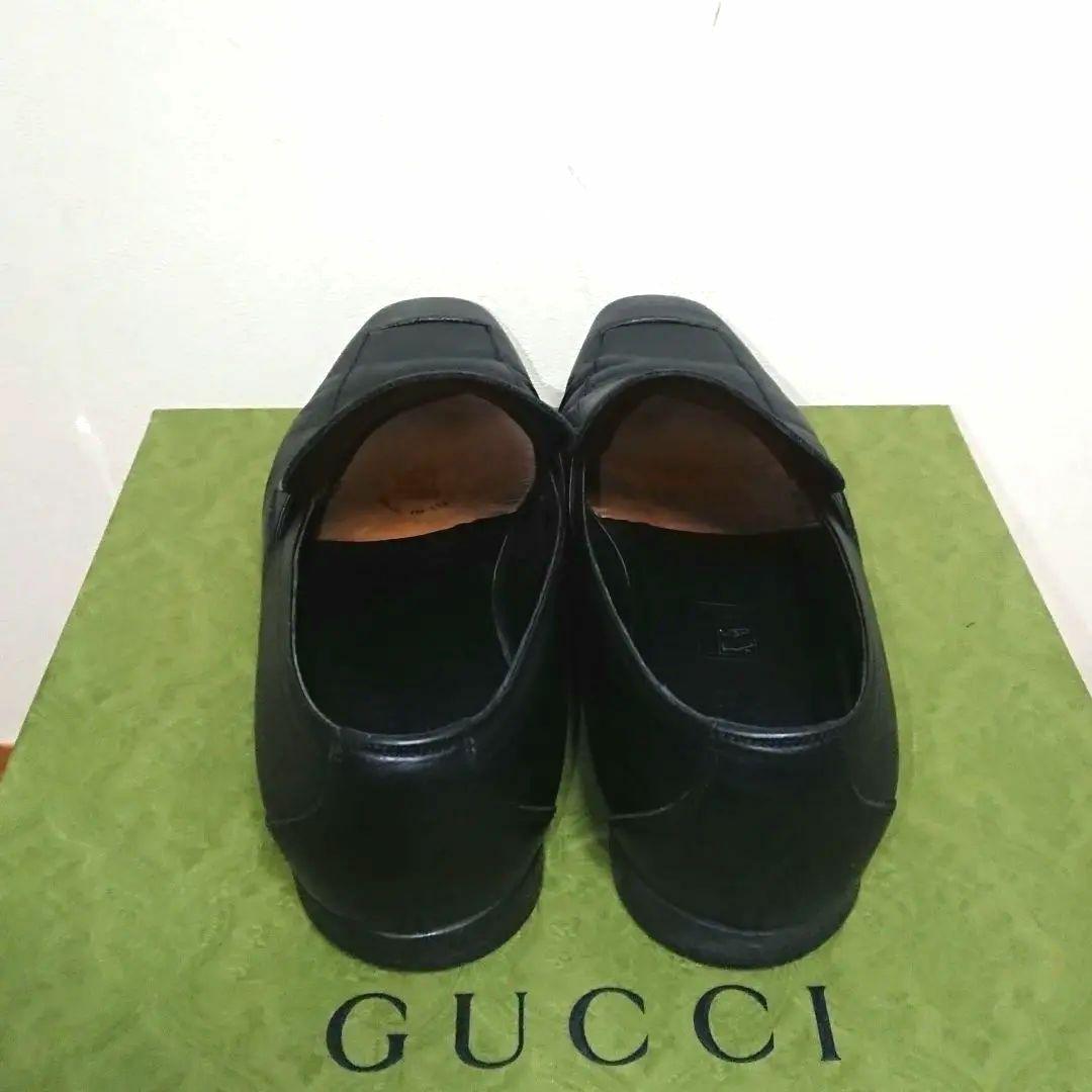 Gucci Loafer Business Shoes Black 39 Ej