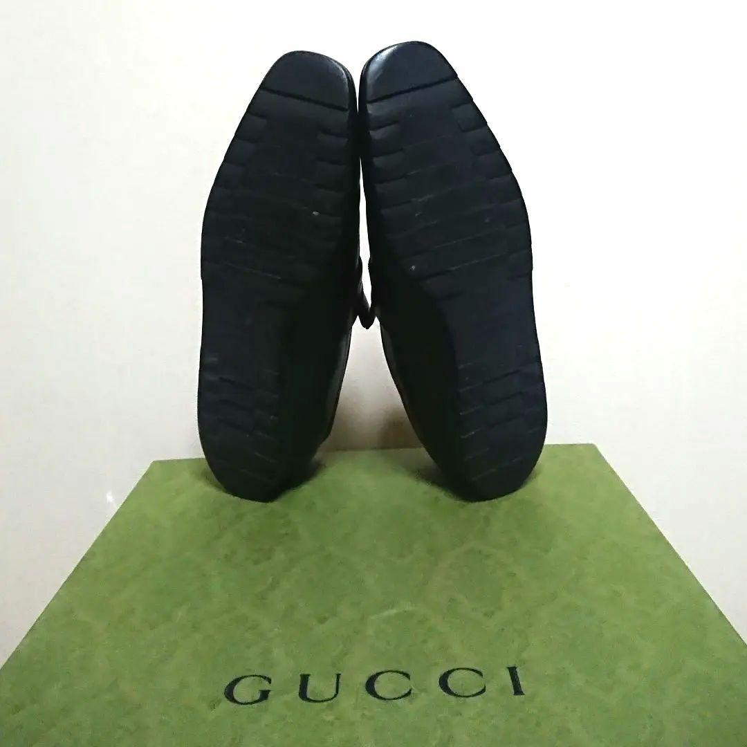Gucci Loafer Business Shoes Black 39 Ej