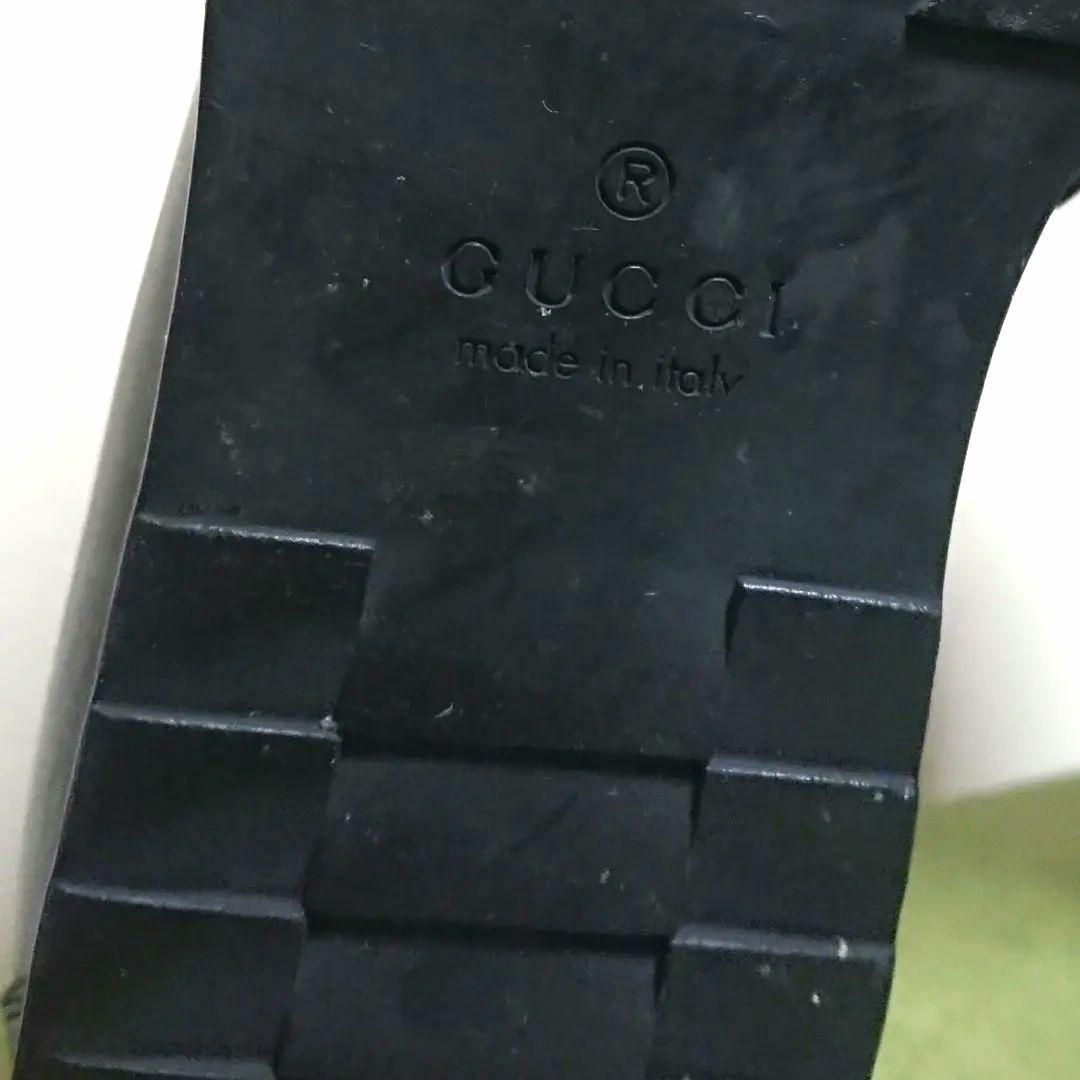 Gucci Loafer Business Shoes Black 39 Ej