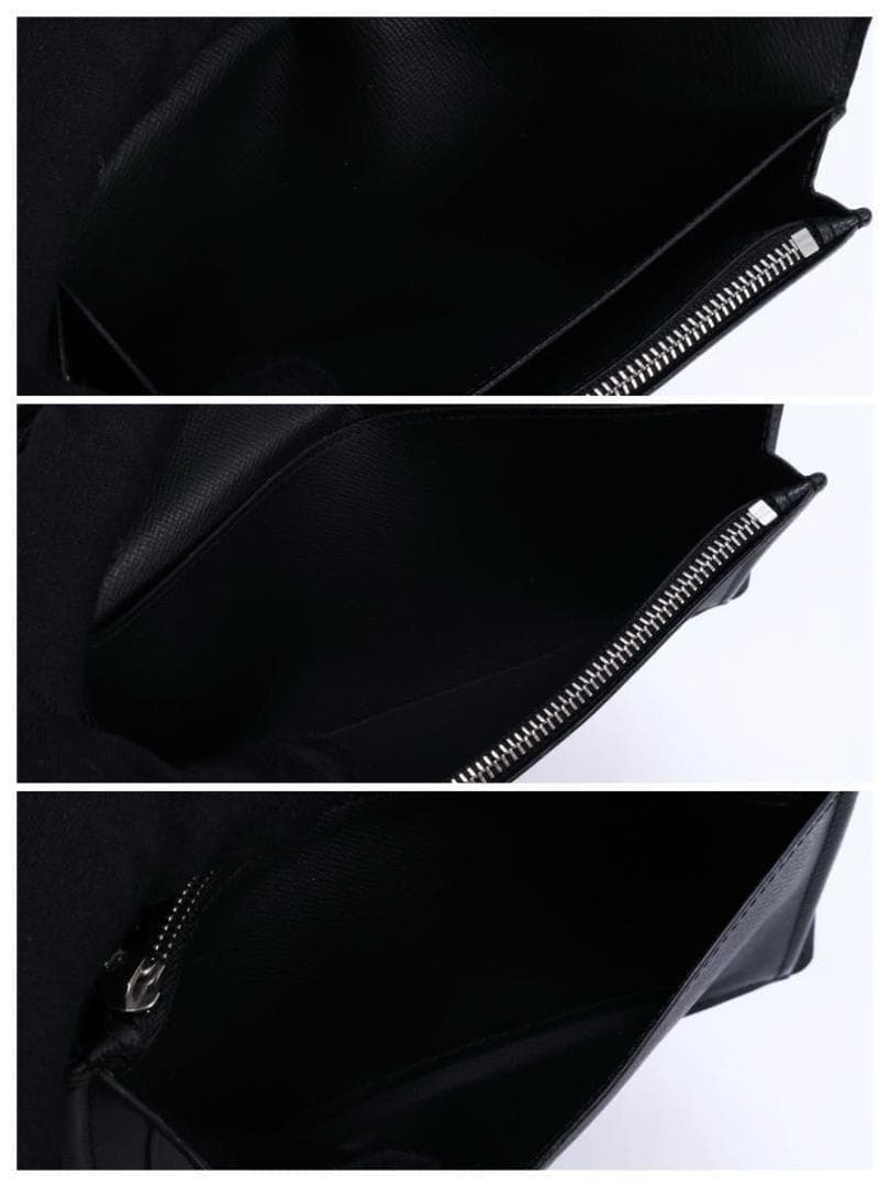 Louis Vuitton Portefeuille Brazza NM Epi Wallet Black — view 6