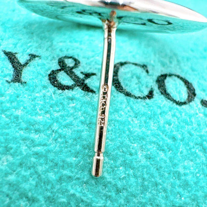 Tiffany & Co Open Square Earrings In 925 Silver