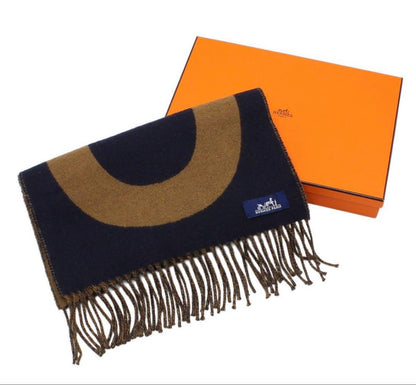 Hermes Horsebit Cashmere Scarf — view 2