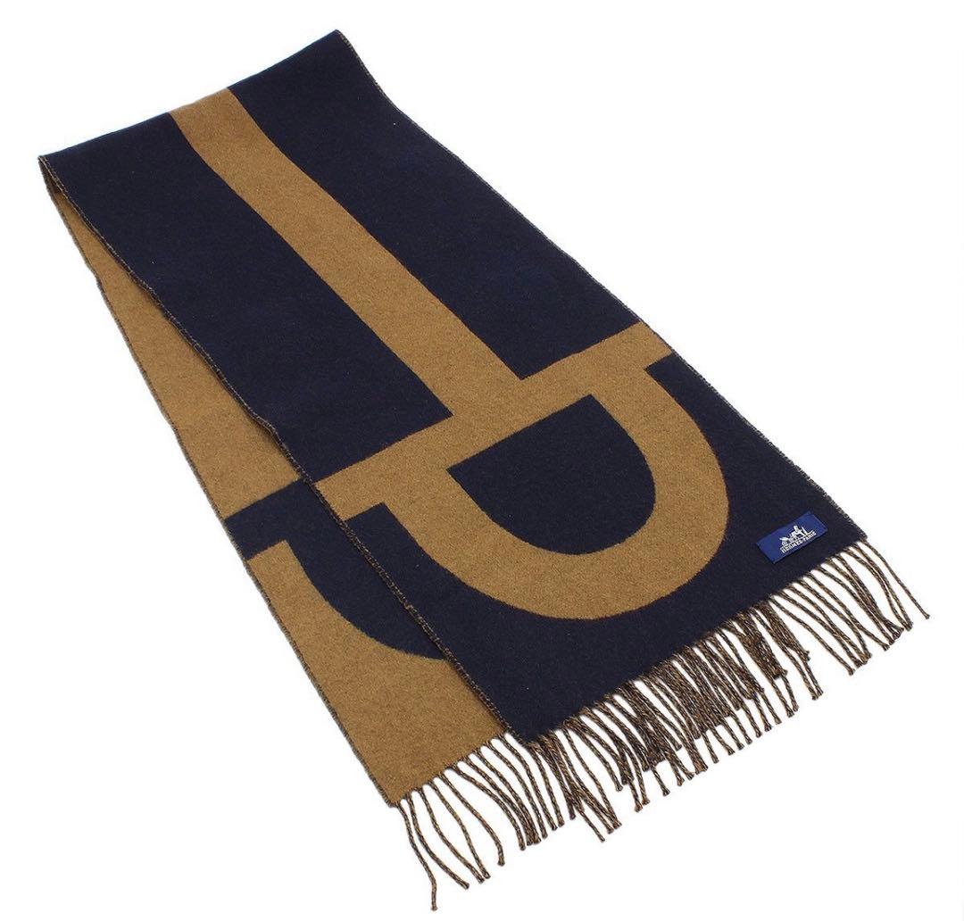 Hermes Horsebit Cashmere Scarf — view 3