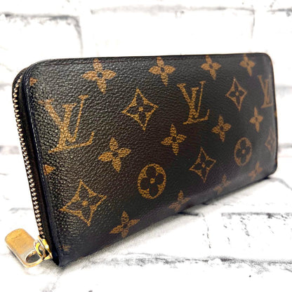 Louis Vuitton Monogram Zippy Wallet Round
