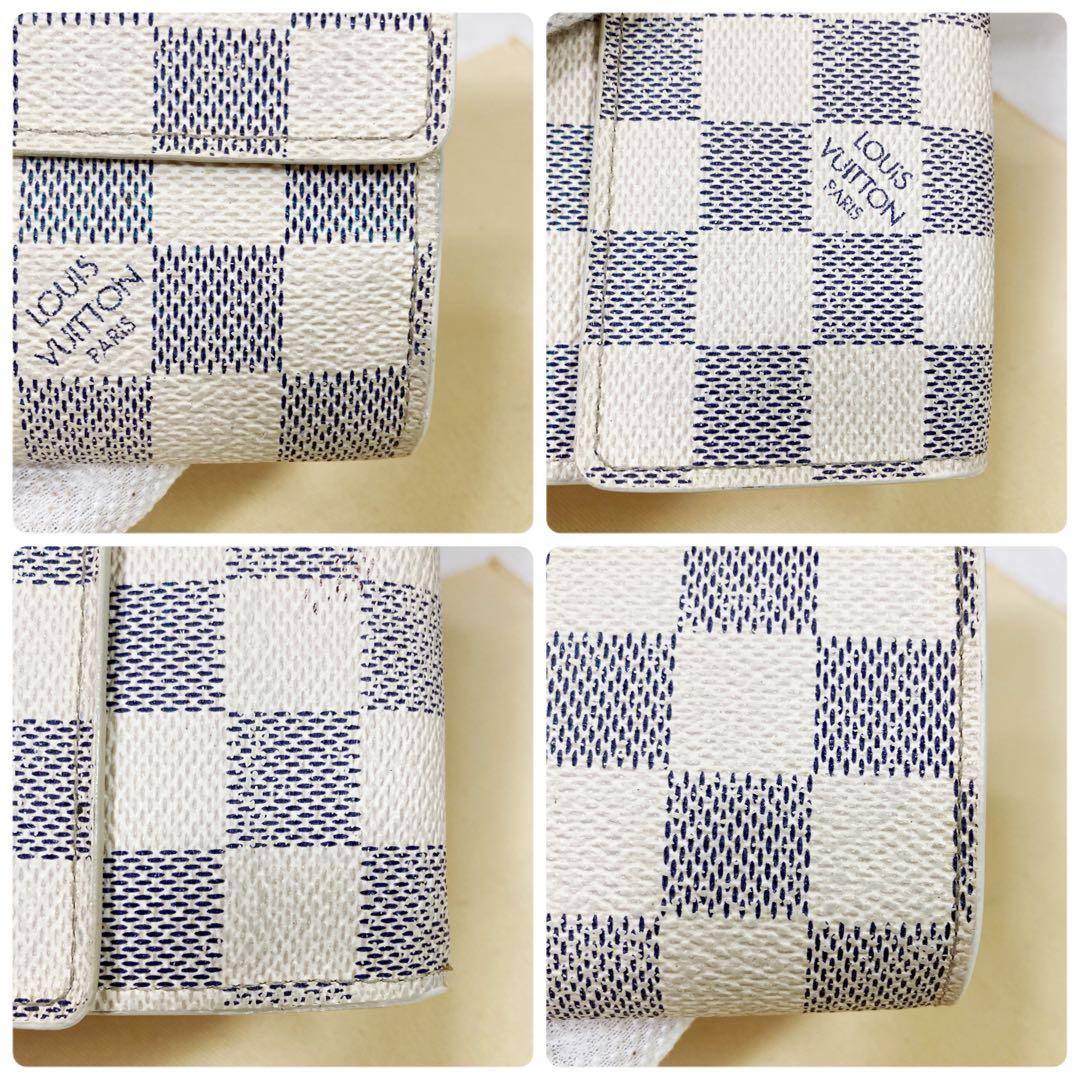 Louis Vuitton Portefeuille Sarah Damier Azure Long Wallet