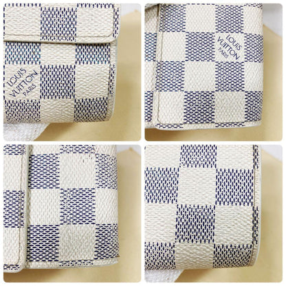 Louis Vuitton Portefeuille Sarah Damier Azure Long Wallet