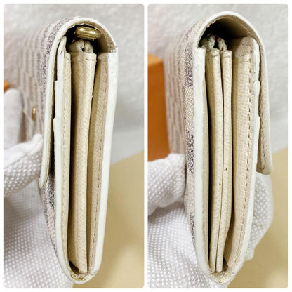 Louis Vuitton Portefeuille Sarah Damier Azure Long Wallet