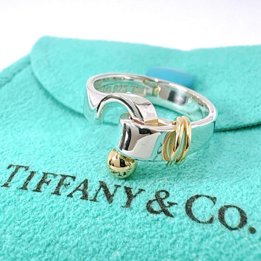 Tiffany & Co Hook And Eye Combi #10 Silver 18K