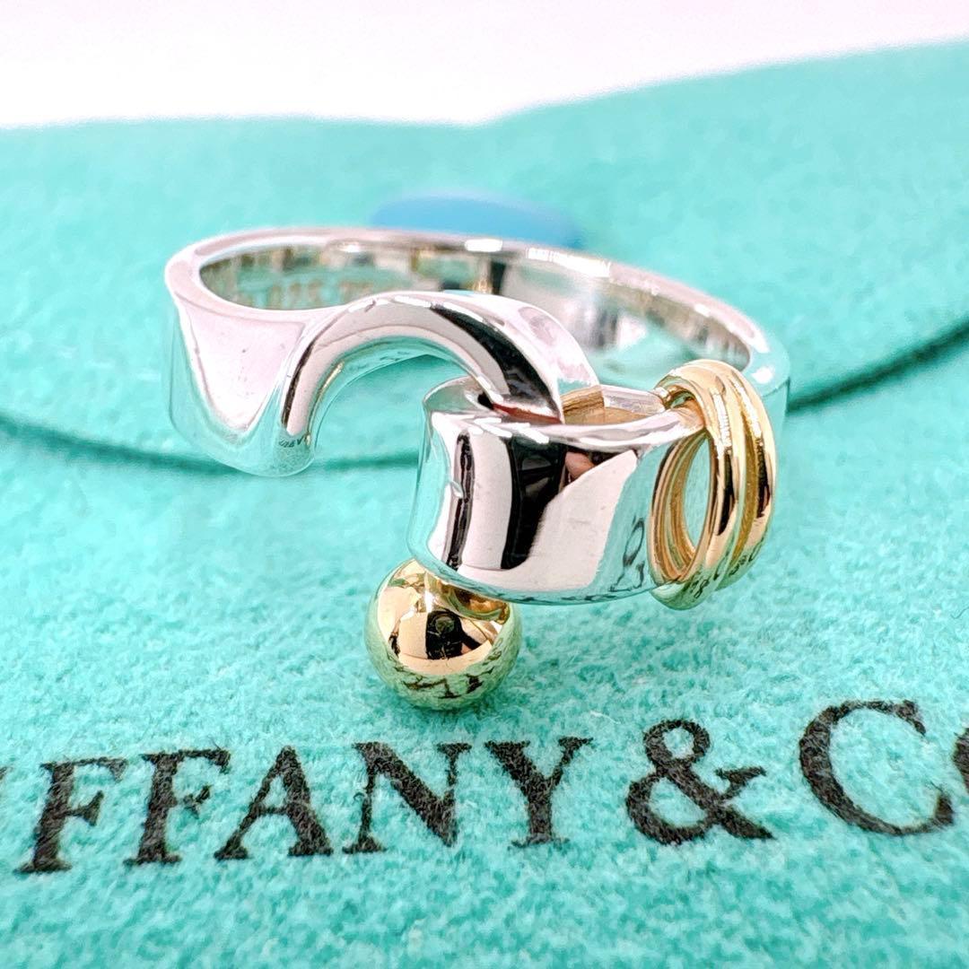 Tiffany & Co Hook And Eye Combi #10 Silver 18K