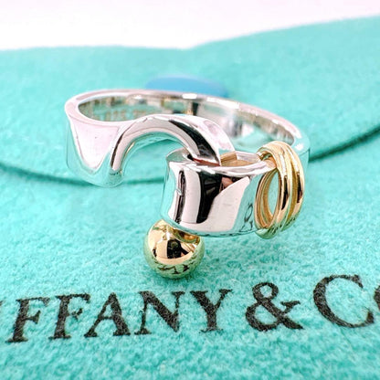Tiffany & Co Hook And Eye Combi #10 Silver 18K