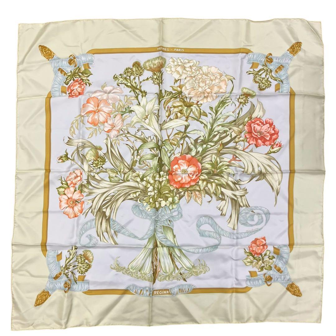 Hermes Carre90 Her Majesty The Queen Scarf J_246